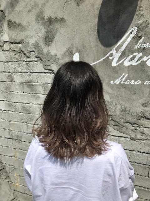 グラデーションカラー Hair Make rc アーク 西宮市甲東園 門戸厄神の美容室